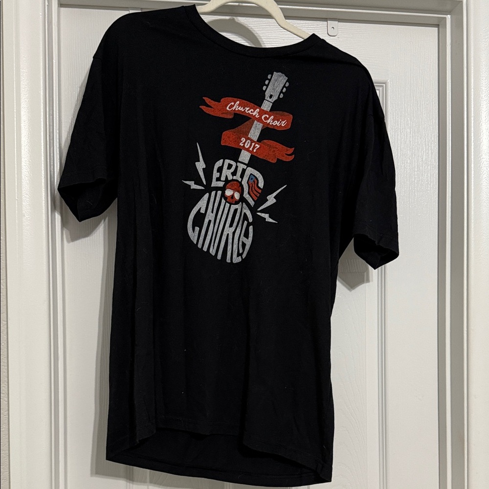 Eric Church Black Graphic T-Shirt